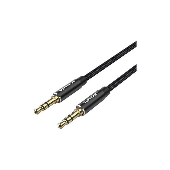 Cable estéreo vention bawbi/ jack 3.5 macho - jack 3.5 macho/ 3m/ negro