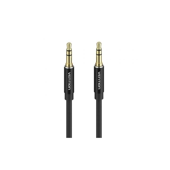 Cable estéreo vention baxbi/ jack 3.5 macho - jack 3.5 macho/ 3m/ negro