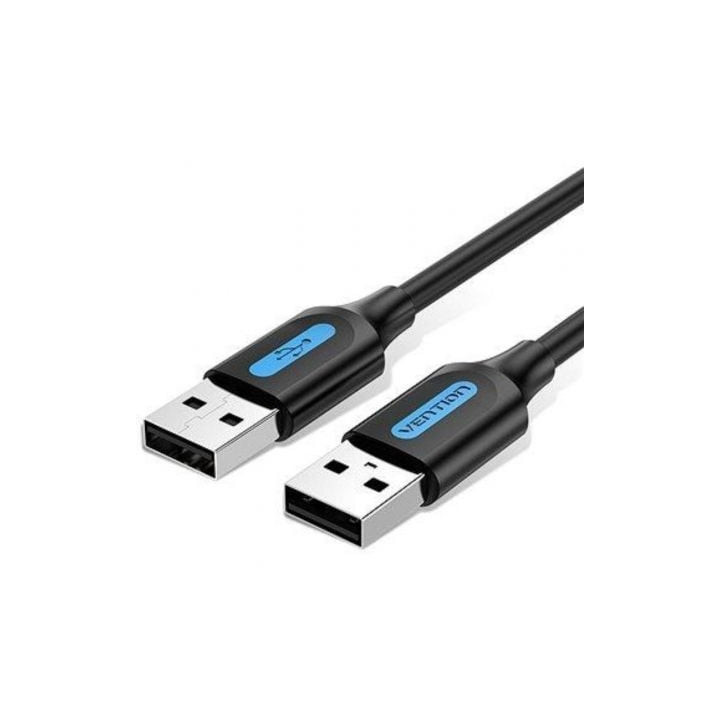 Cable usb 2.0 vention cojbf/ usb macho - usb macho/ 480mbps/ 1m/ negro