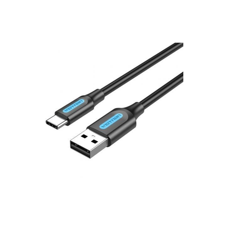 Cable usb 2.0 tipo-c vention cokbh/ usb macho - usb tipo-c macho/ 480mbps/ 2m/ gris