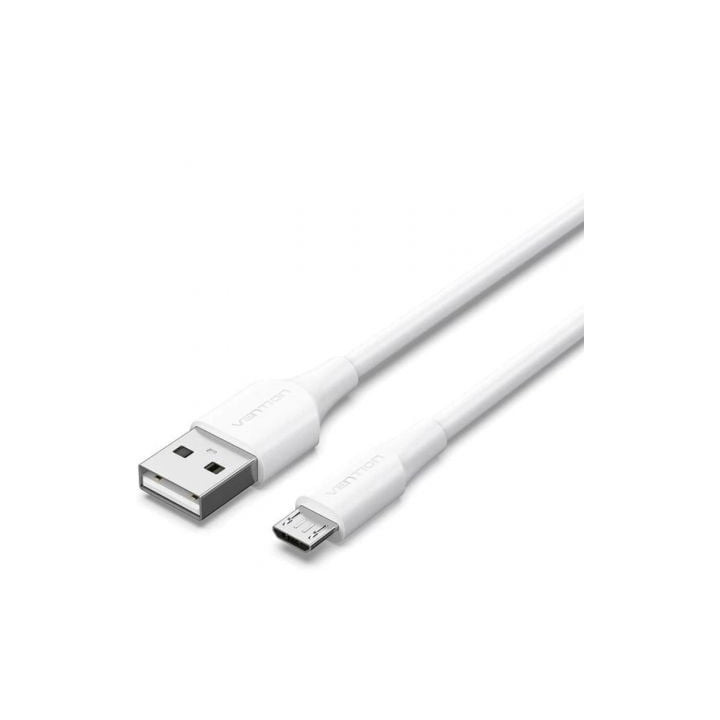 Cable usb 2.0 vention ctiwh/ usb macho - microusb macho/ 480mbps/ 2m/ blanco
