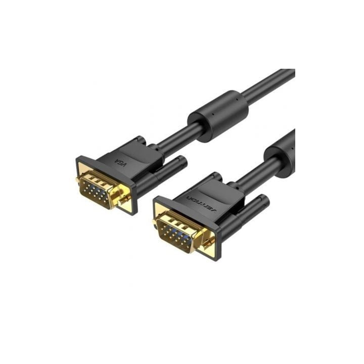 Cable svga vention daebd/ vga macho - vga macho/ 50cm/ negro