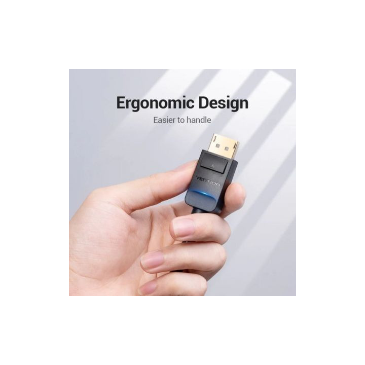 Cable conversor vention hblbg/ displayport macho - vga macho/ 1.5m/ negro
