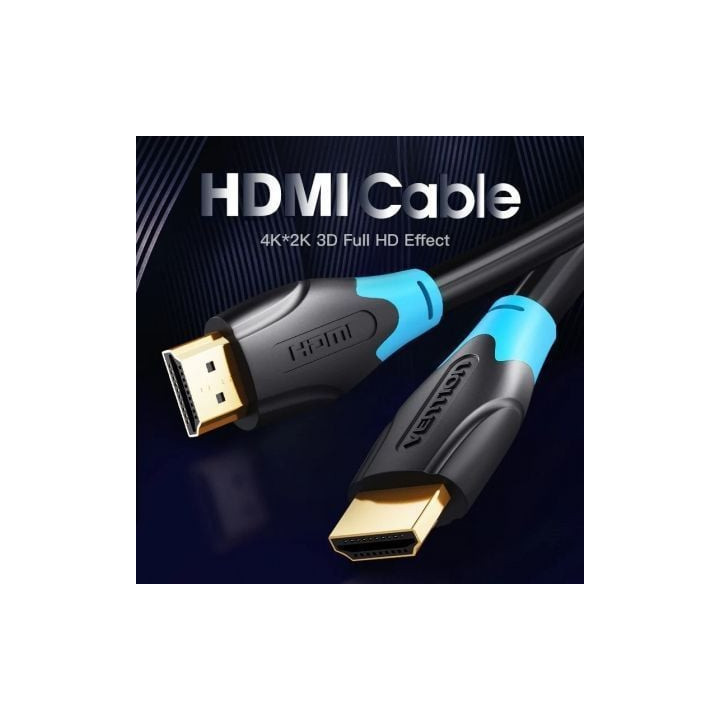 Cable hdmi 2.0 4k vention aacbj/ hdmi macho - hdmi macho/ 5m/ negro