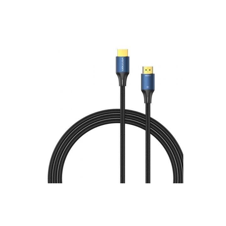 Cable hdmi 2.1 8k vention alglj/ hdmi macho - hdmi macho/ 5m/ azul