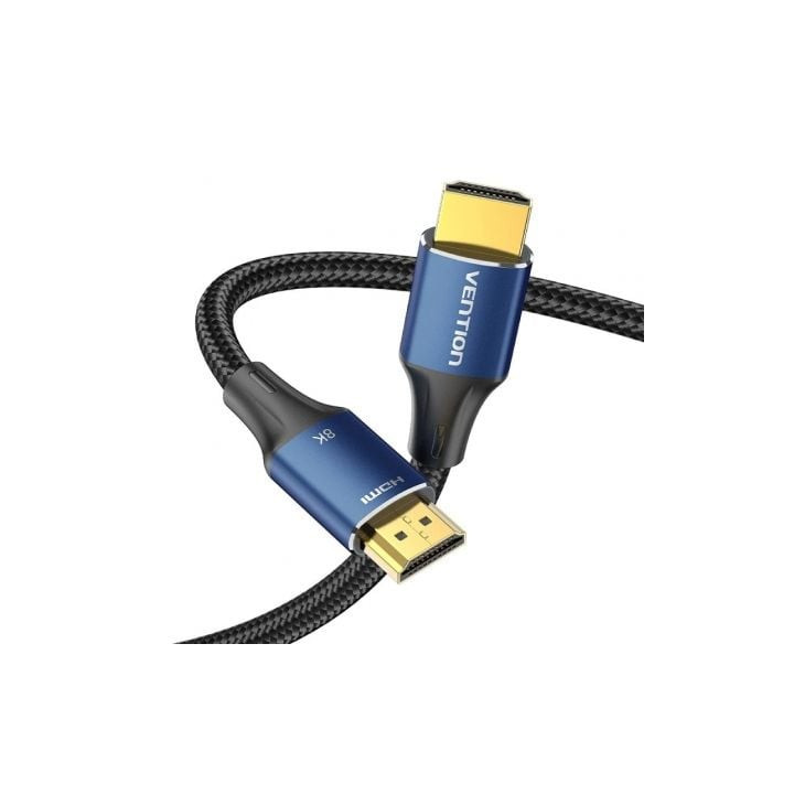 Cable hdmi 2.1 8k vention alglj/ hdmi macho - hdmi macho/ 5m/ azul