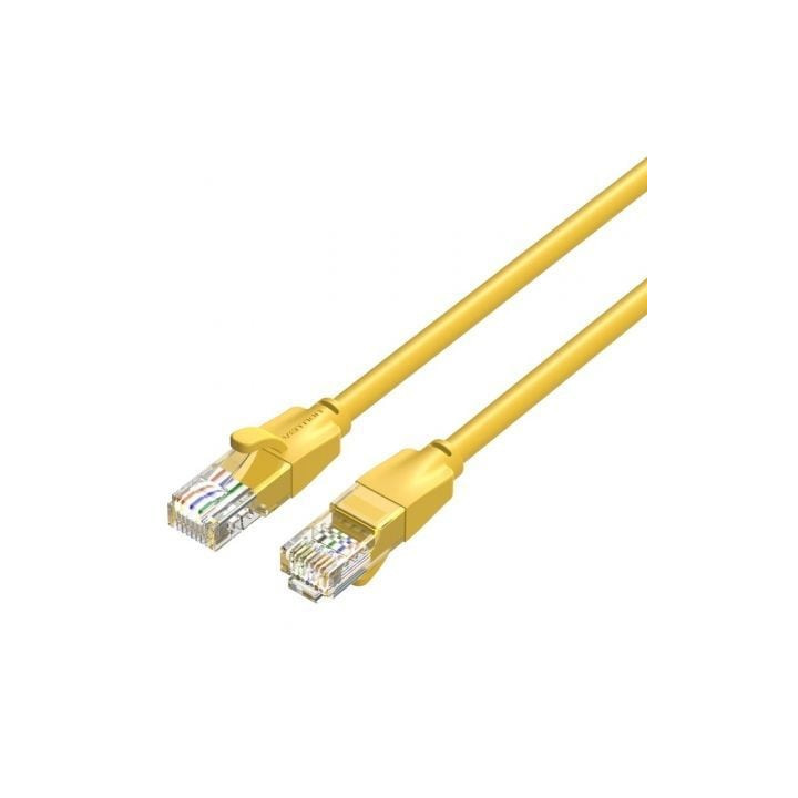 Cable de red rj45 utp vention ibeyh cat.6/ 2m/ amarillo