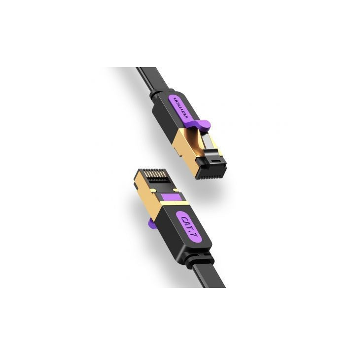 Cable de red rj45 stp vention icabj cat.7/ 5m/ negro