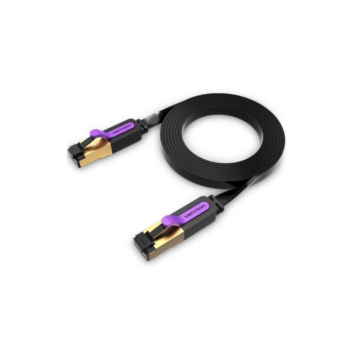 Cable de red rj45 stp vention icabj cat.7/ 5m/ negro