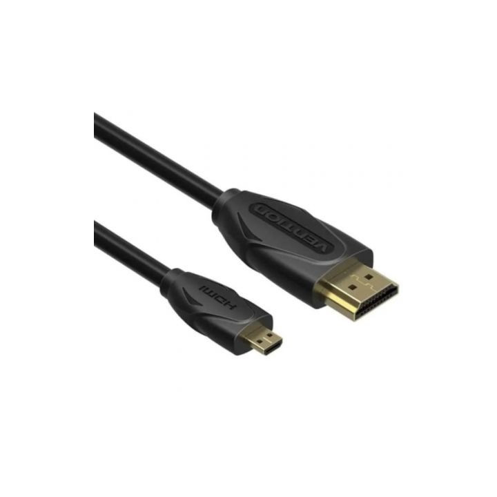 Cable hdmi vention vaa-d03-b150/ hdmi macho - micro hdmi macho/ 1.5m/ negro