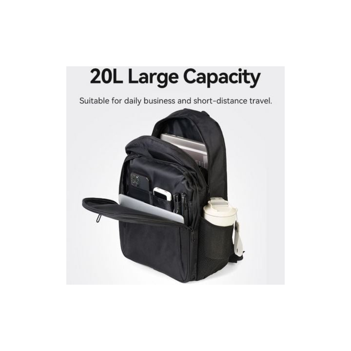 Mochila vention krmb0 para portátiles hasta 15.6'/ 20l/ negra