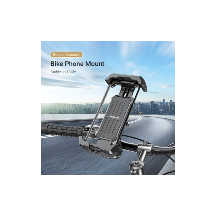 Soporte de smartphone para bici vention ksfb0/ negro