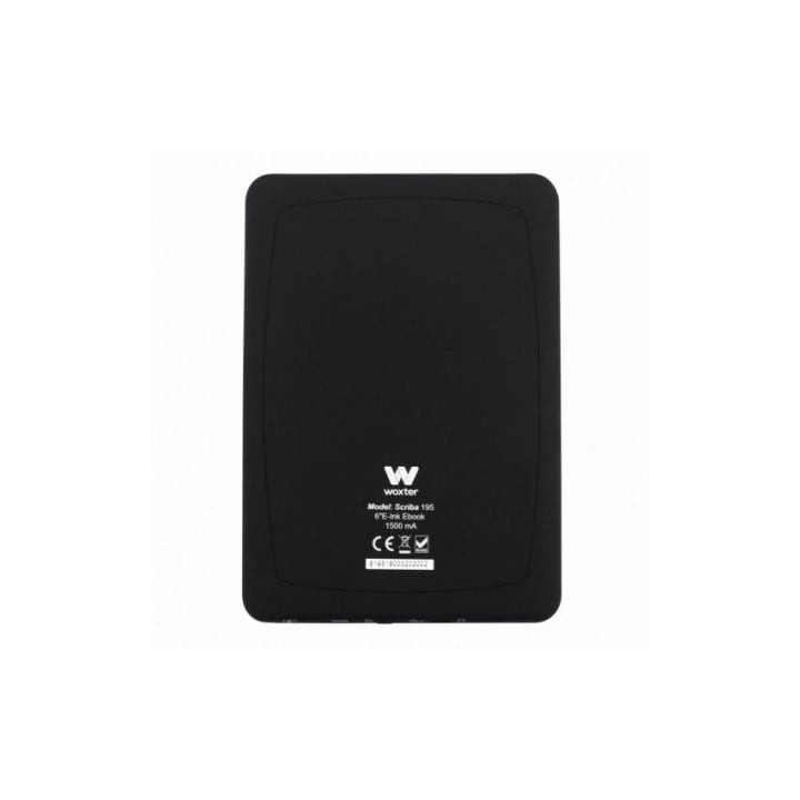 Libro electrónico ebook woxter scriba 195/ 6'/ tinta electrónica/ negro