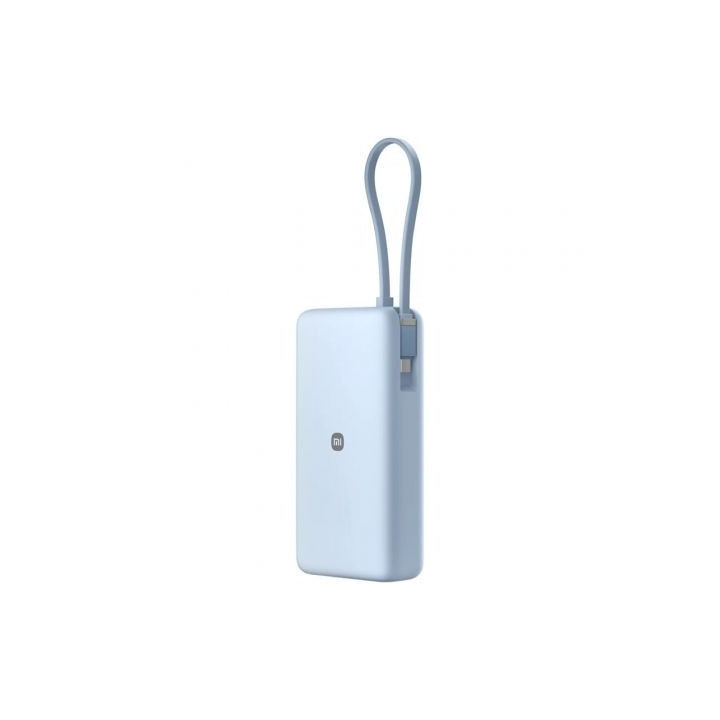 Powerbank 20000mah xiaomi 67w power bank integrated cable/ 67w/ azul/ incluye cable usb tipo-c