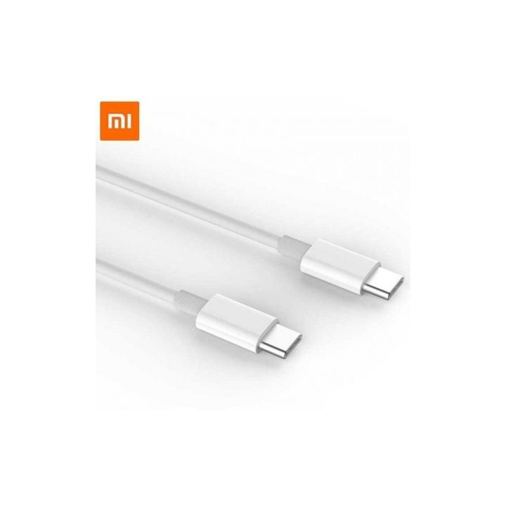 Cable usb 2.0 tipo c xiaomi sjv4108gl/ usb tipo-c macho - usb tipo-c macho/ 1.5m/ blanco
