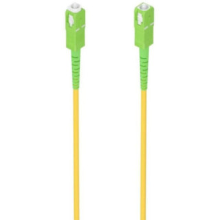 Cable de fibra óptica g657a2 3.0 9/125 smf aisens a152-0984/ lszh/ 10m/ amarillo