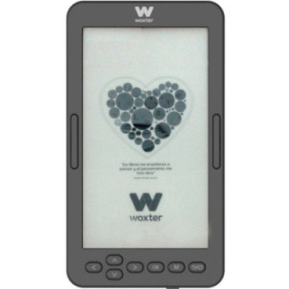Libro electrónico ebook woxter scriba 195 s/ 4.7'/ tinta electrónica/ negro