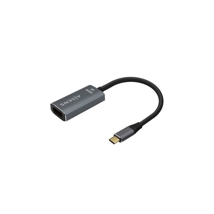 Conversor hdmi 4k 60hz aisens a109-0683/ hdmi hembra - usb tipo-c macho/ 15cm/ gris