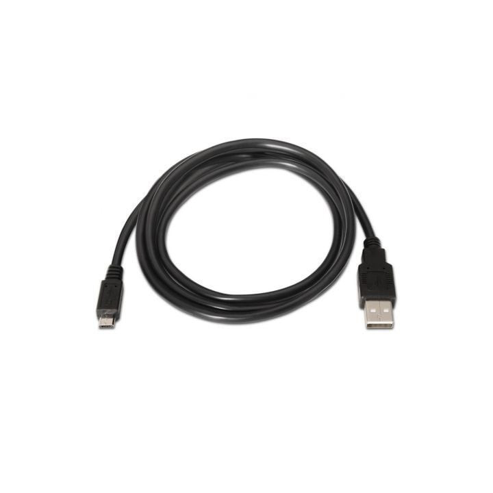Cable usb 2.0 aisens a101-0029/ usb macho - microusb macho/ 3m/ negro