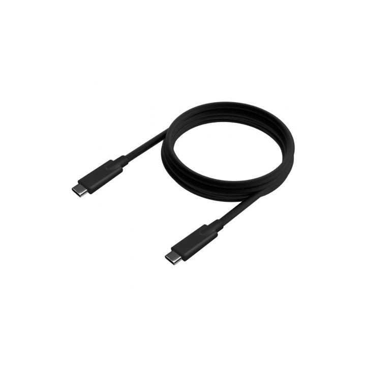 Cable usb 3.2 tipo-c aisens a107-0705 10gbps 5a 100w/ usb tipo-c macho - usb tipo-c macho/ hasta 100w/ 10gbps/ 3m/ negro