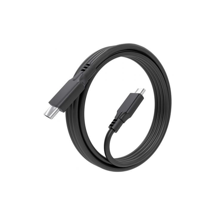 Cable usb 3.2 tipo-c aisens a107-0874 20gbps 5a 100w/ usb tipo-c macho - usb tipo-c macho/ hasta 100w/ 20gbps/ 2m/ gris
