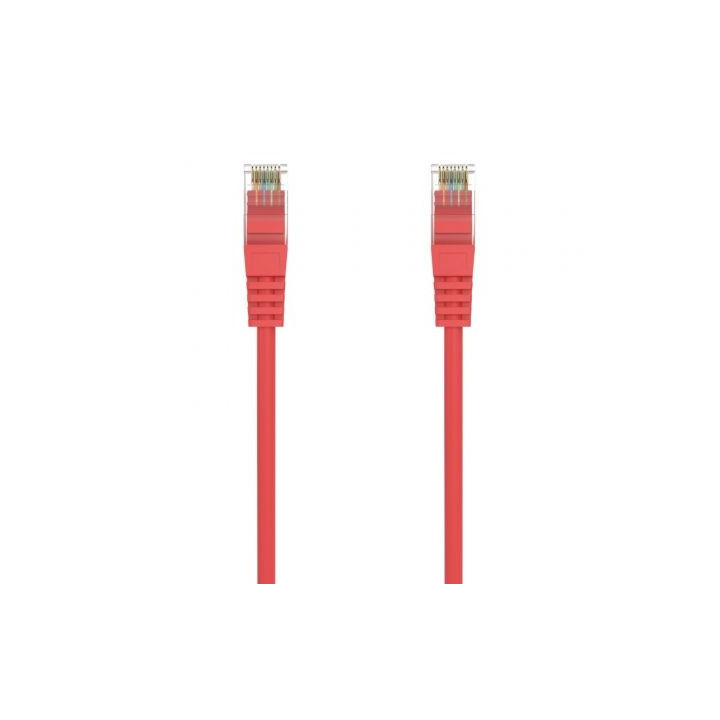 Cable de red rj45 awg24 utp aisens a145-0560 cat.6a/ lszh/ 1.5m/ rojo