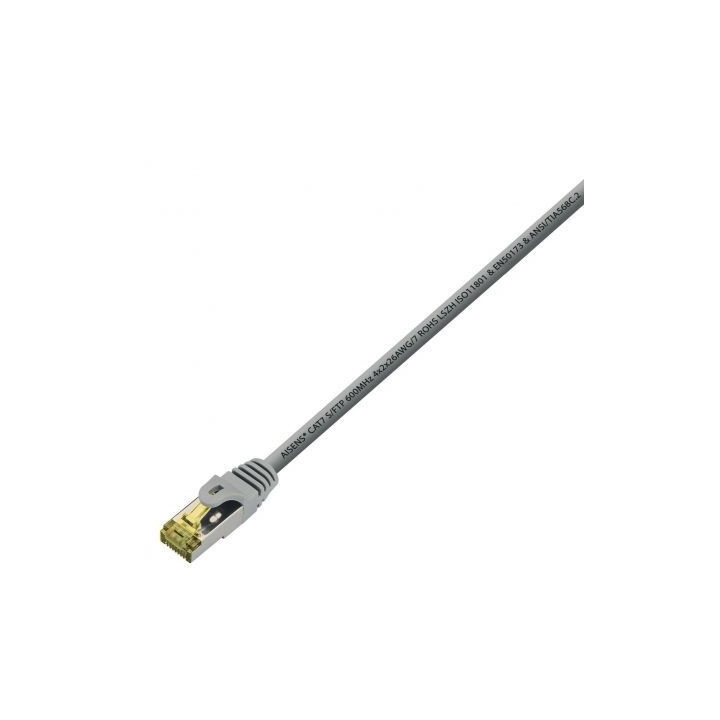 Cable de red rj45 sftp aisens a146-0338 cat.7/ 10m/ gris