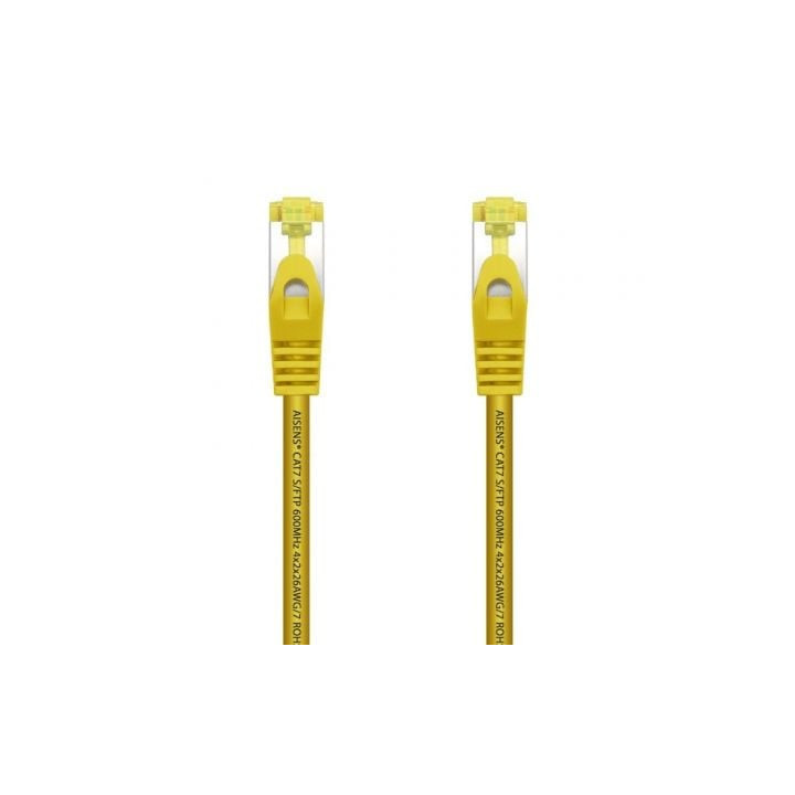 Cable de red rj45 sftp aisens a146-0473 cat.7/ 50cm/ amarillo