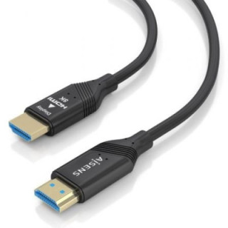 Cable hdmi 2.1 aoc 8k aisens a153-0934/ hdmi macho - hdmi macho/ 15m/ negro