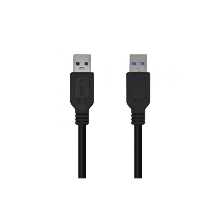 Cable usb 3.0 aisens a105-0447/ usb macho - usb macho/ 5gbps/ 2m/ negro
