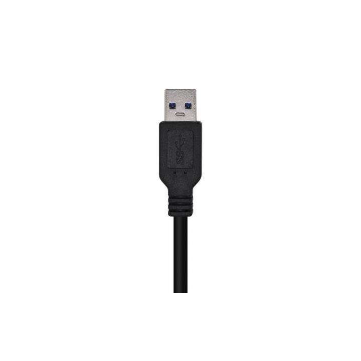 Cable usb 3.0 aisens a105-0447/ usb macho - usb macho/ 5gbps/ 2m/ negro