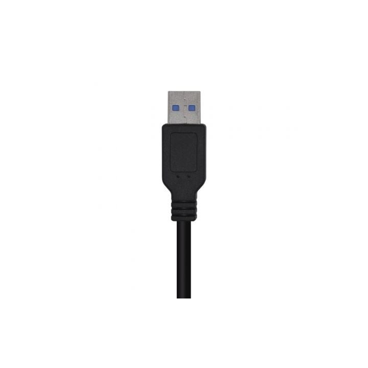 Cable usb 3.0 aisens a105-0448/ usb macho - usb macho/ 3m/ negro