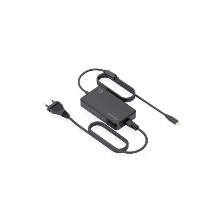 Cargador sobremesa gan aisens asch-1pd100d070-bk/ 1xusb tipo-c/ 100w