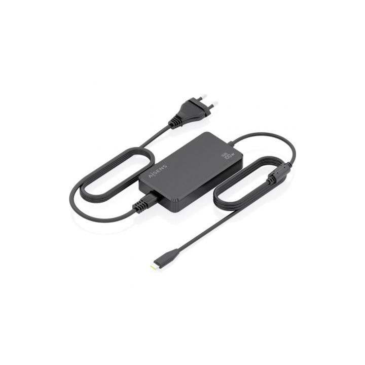 Cargador sobremesa gan aisens asch-1pd100d070-bk/ 1xusb tipo-c/ 100w