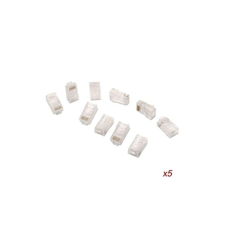 Conector rj45 aisens a138-0291/ cat.5e/ 50 uds