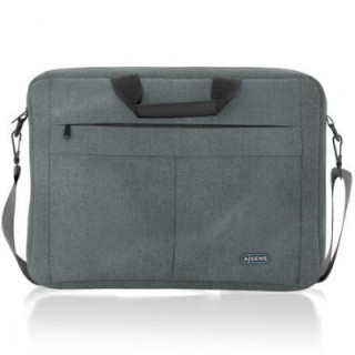 Maletín aisens asbg-bc025-gr para portátiles hasta 15.6'/ gris