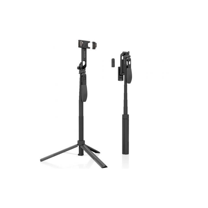 Palo para selfie + trípode aisens ss01st-299/ negro