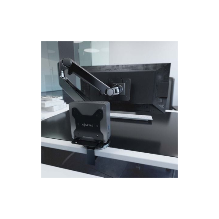 Soporte para minipc vesa 100x100 aisens mpc05-205/ hasta 5kg