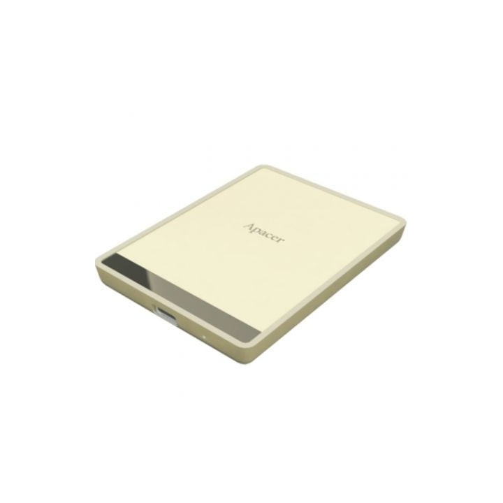 Disco externo ssd apacer as724 2tb/ usb tipo-c 3.2 gen 2/ crema