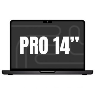 Apple macbook pro 14'/ m5 10-core cpu/ 16gb/ 1tb ssd/ 10-core gpu/ negro espacial