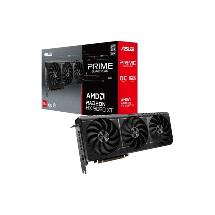 Tarjeta gráfica asus prime radeon rx 9060 xt oc/ 16gb gddr6